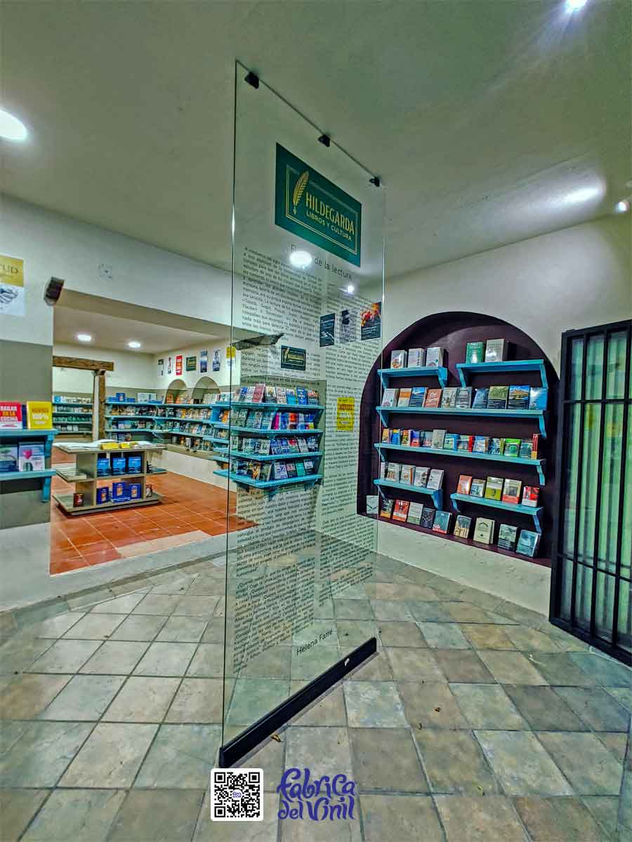 Vinil para Exposiciones y Librerías